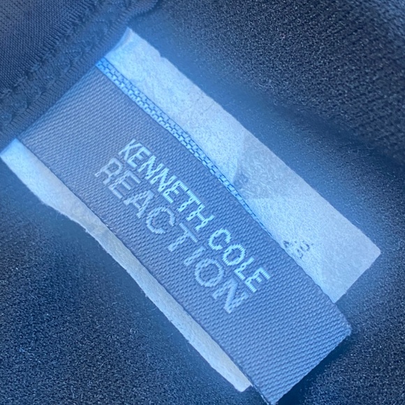 Kenneth Cole Reaction bathing suit top black white Medium - Picture 9 of 9